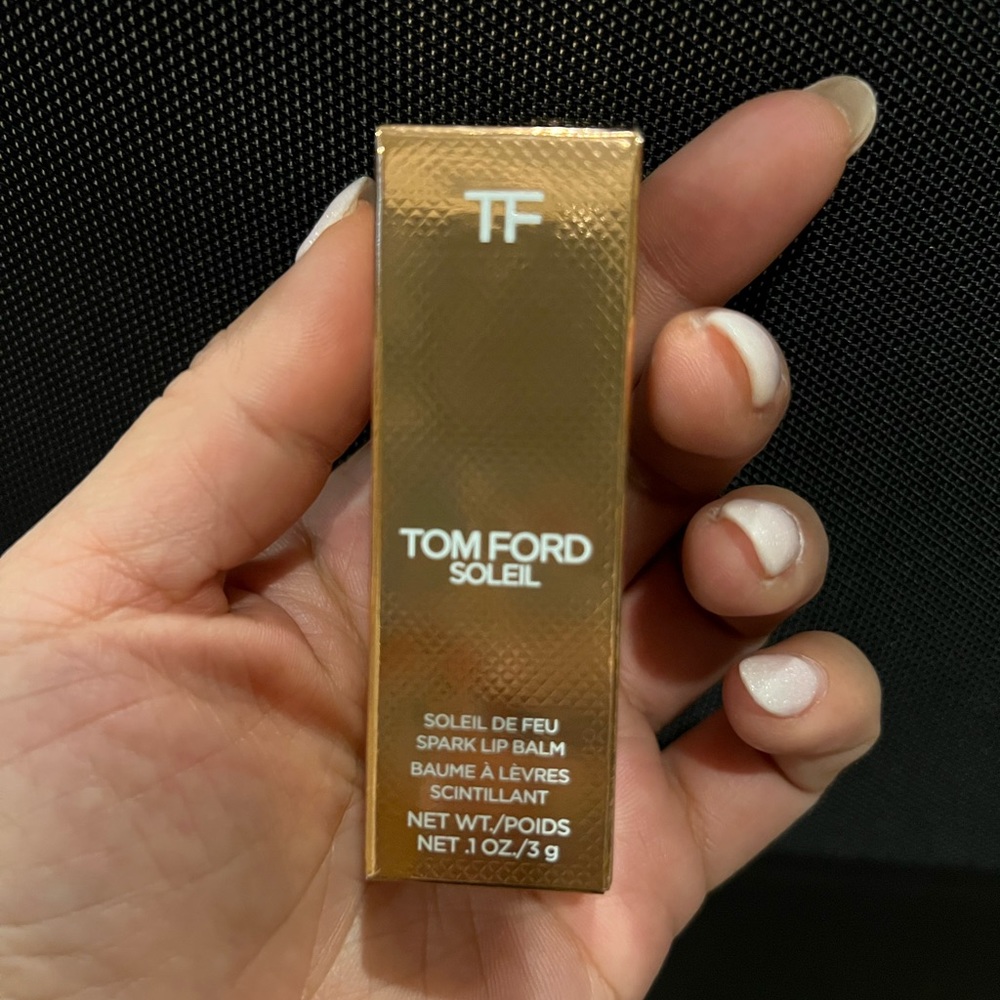New TOM FORD Soleil De Feu Spark Lip Balm
Bought from Sephora $60 plus tax